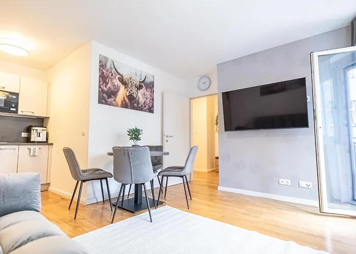 アパート 9-min To Center, Comfy 1br,1lr W Balcony *